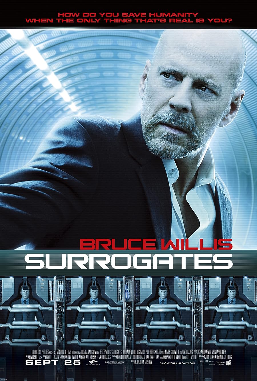 دانلود فیلم Surrogates 2009 دانلود فیلم Surrogates 2009