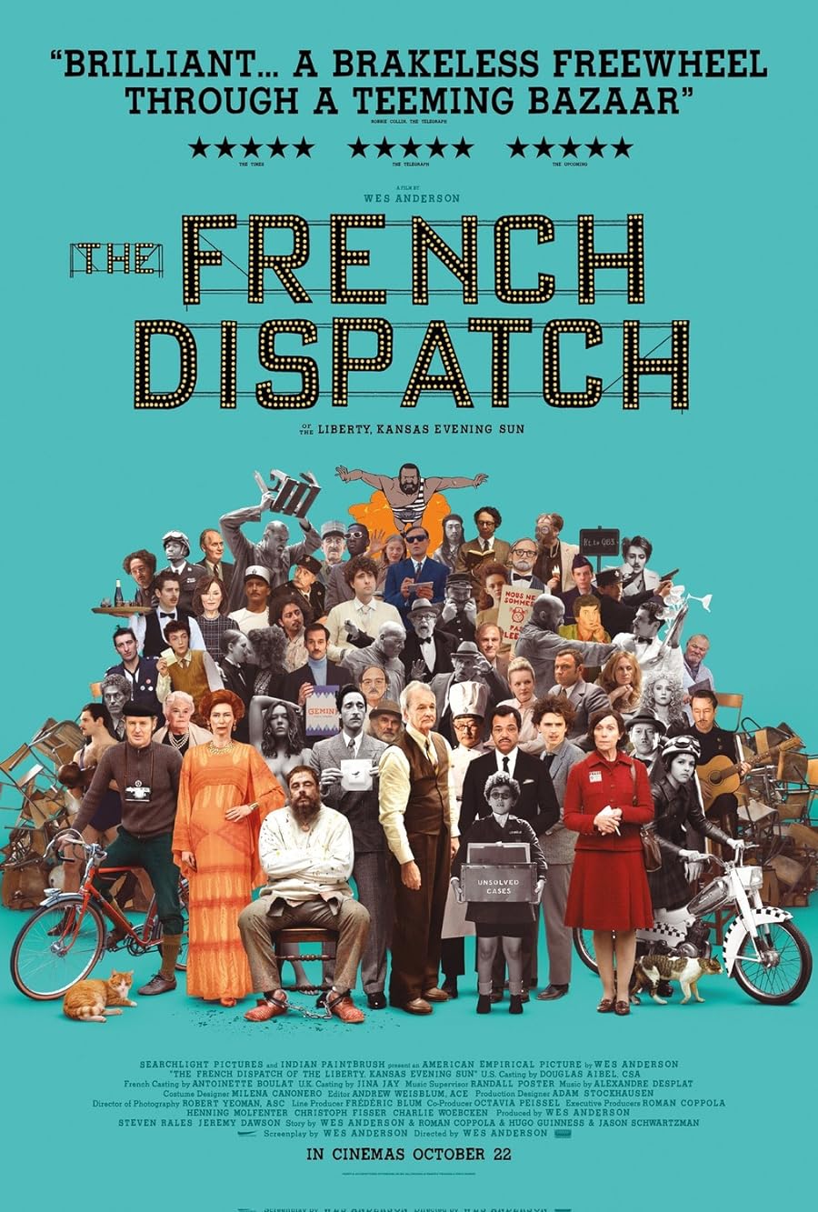 دانلود فیلم The French Dispatch 2021 دانلود فیلم The French Dispatch 2021