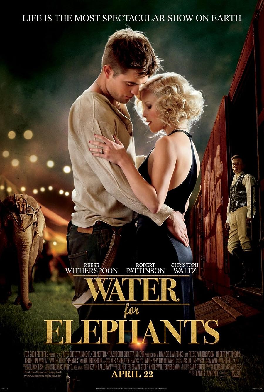 دانلود فیلم Water for Elephants 2011 دانلود فیلم Water for Elephants 2011