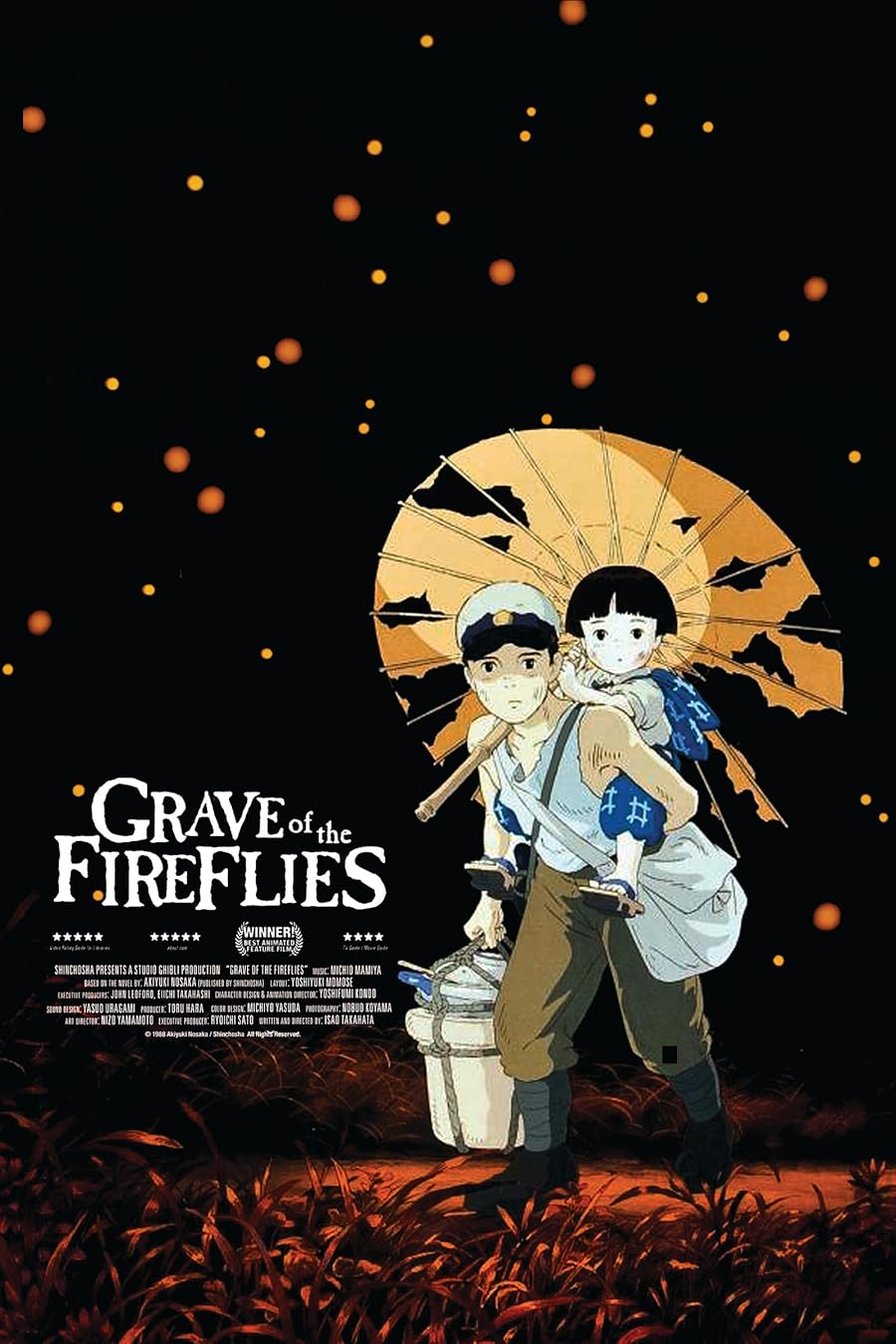 دانلود فیلم Grave of the Fireflies 1988